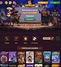 5Gringos Casino Screenshot
