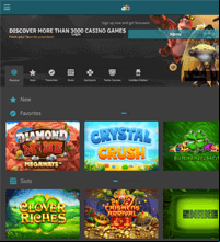Arcanebet Casino Screenshot