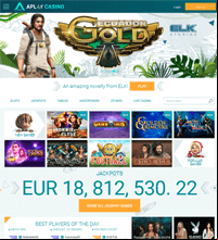 Aplay Casino Screenshot