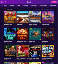 Bao Casino Screenshot