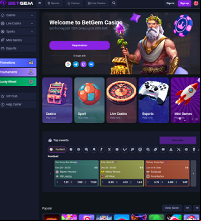 BetGem Casino Screenshot