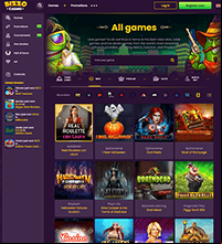 Bizzo Casino Screenshot