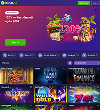 Bongo Casino Screenshot