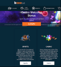 Bzeebet Casino Screenshot