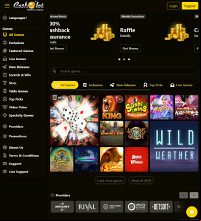 Cash o Lot Casino Screenshot