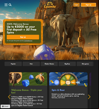 Casimba Casino Screenshot