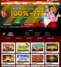 Cocoa Casino Screenshot