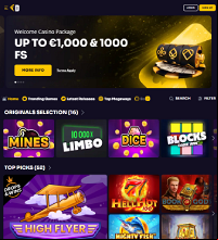 Dazzlehand Casino Screenshot
