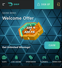 Drip Casino Screenshot