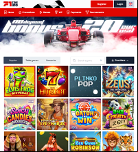 F1 Casino Screenshot