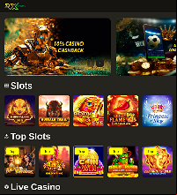 RX Casino Screenshot