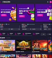 Frenzino Casino Screenshot
