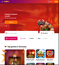HitnSpin Casino Screenshot