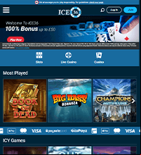 ICE36 Casino Screenshot