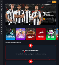 Instant Casino Screenshot
