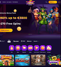 iWild Casino Screenshot