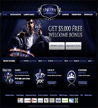Lincoln Casino Screenshot