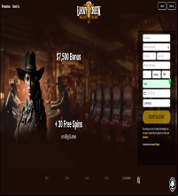 Lucky Creek Casino Screenshot