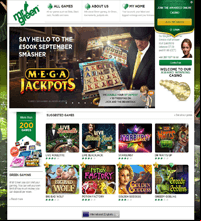 Mr Green Casino Screenshot