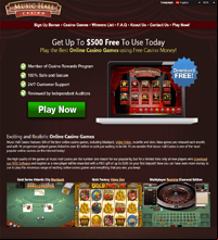 Music Hall Casino Screenshot