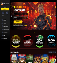 Orbit Spins Casino Screenshot