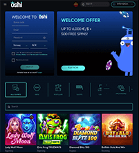 Oshi Casino Screenshot