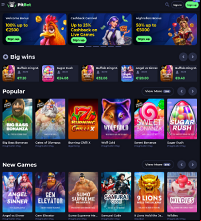 PitBet Casino Screenshot