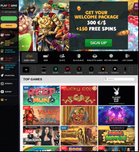 Playamo Casino Screenshot