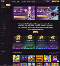Playbet.io Casino Screenshot