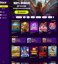 Quickspinner Casino Screenshot
