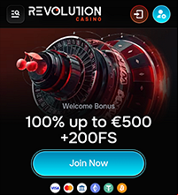 Revolution Casino Screenshot
