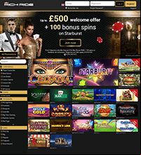 Rich Ride Casino Screenshot