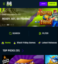 Rise of Bets Casino Screenshot