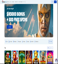 Rocketspin Casino Screenshot