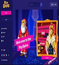 Royspins Online Casino Screenshot