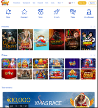 Spinsheaven Casino Screenshot