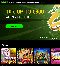 SportoSpin Casino Screenshot