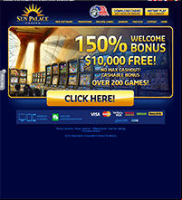 Sun Palace Casino Screenshot