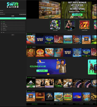 Swift Casino Screenshot