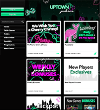 UpTown Pokies Casino Screenshot