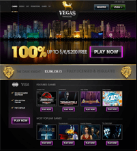 Vegas Paradise Casino Screenshot