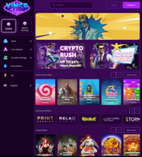 Vince Vegas Casino Screenshot