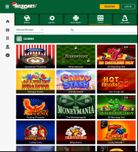 Wazobet Casino Screenshot