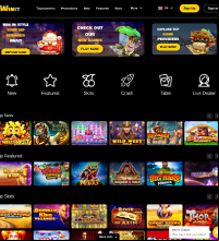 Winit Casino Screenshot