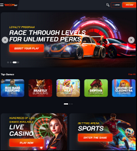 WoomBet Casino Screenshot